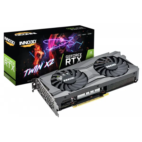 INNO3D RTX 3060 TWIN X2 12GB GDDR6 Graphics Card