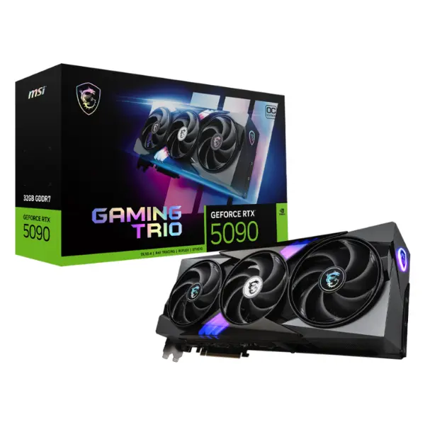 MSI GEFORCE RTX-5090 32GB GAMING TRIO OC GDDR7 Graphics Card