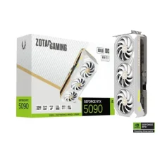 ZOTAC GAMING GeForce RTX 5090 SOLID OC White Edition 8GB GDDR7 Graphics Card (ZT-B50900Q-10P)