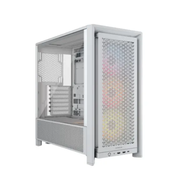 Corsair Frame 4000D RS ARGB Modular Mid-Tower Case (White)