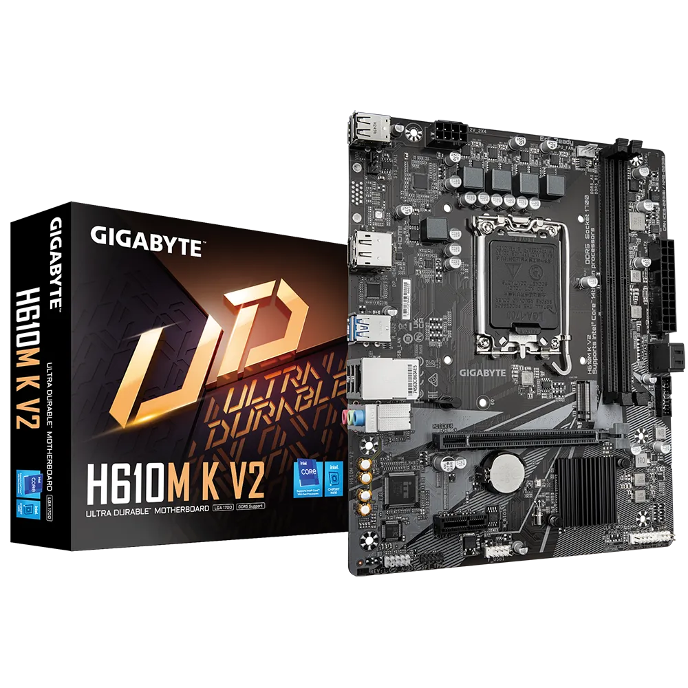 GIGABYTE H610M K V2 DDR5 Motherboard