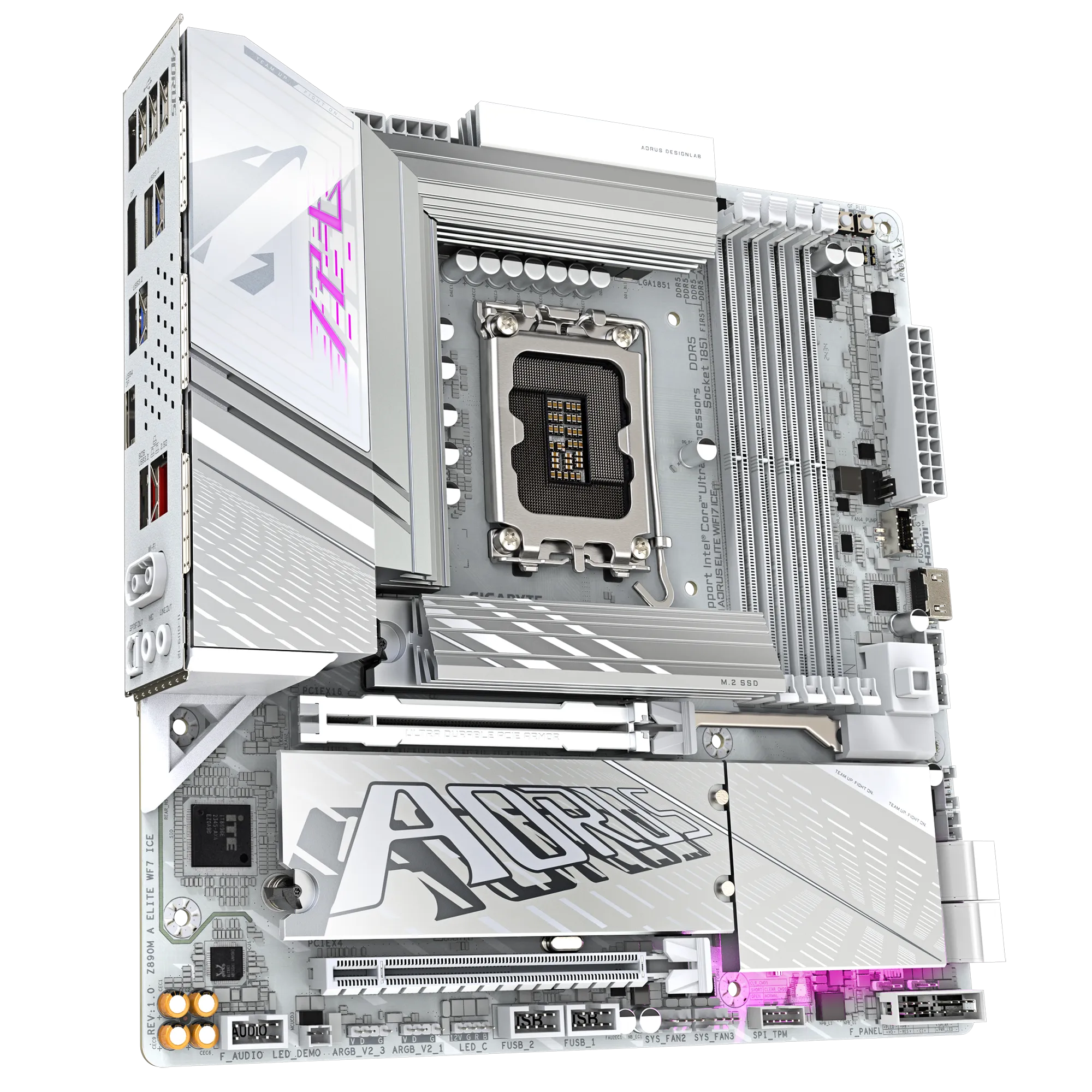 GIGABYTE Z890M AORUS ELITE WIFI7 ICE DDR5 Motherboard 4 GIGABYTE Z890M AORUS ELITE WIFI7 ICE DDR5 Motherboard
