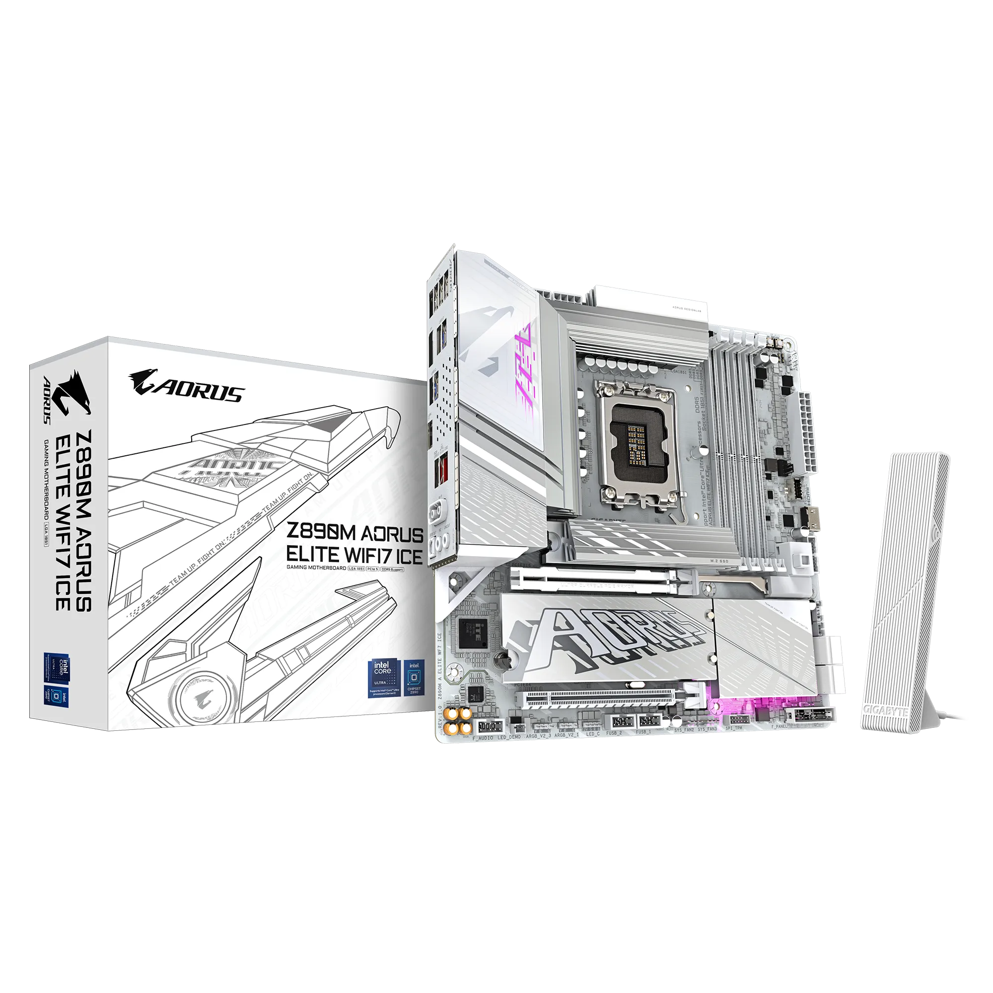 GIGABYTE Z890M AORUS ELITE WIFI7 ICE DDR5 Motherboard