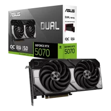 ASUS Dual GeForce RTX 5070 12GB GDDR7 OC Edition Graphics Card