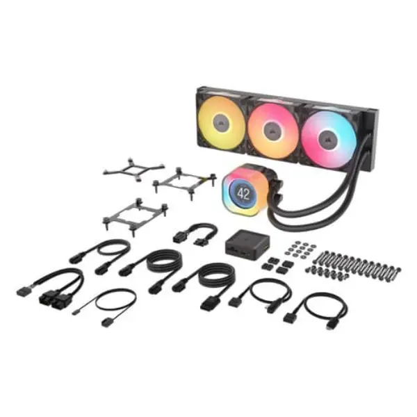 CORSAIR iCUE LINK TITAN 360 RX LCD Liquid CPU Cooler 3 CORSAIR iCUE LINK TITAN 360 RX LCD Liquid CPU Cooler