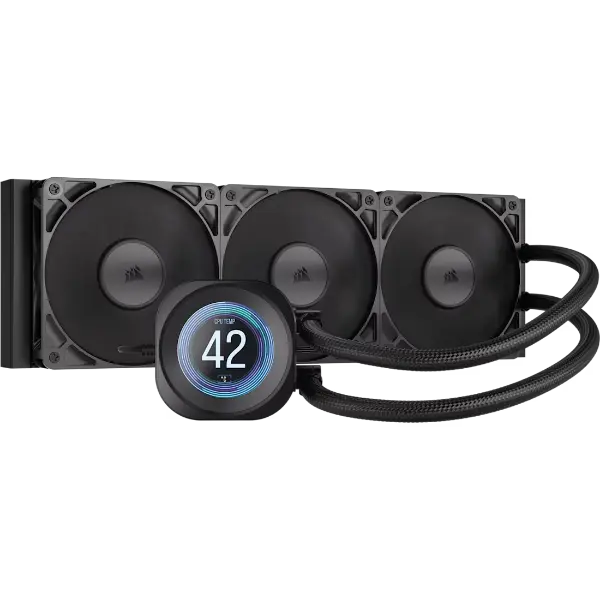 Corsair NAUTILUS 360 RS LCD Liquid Cooler (BLACK) 2 Corsair NAUTILUS 360 RS LCD Liquid Cooler (BLACK)