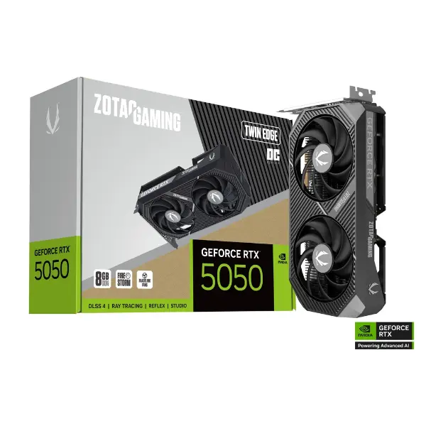 ZOTAC GAMING GeForce RTX 5050 Twin Edge OC GDDR6 Graphics Card