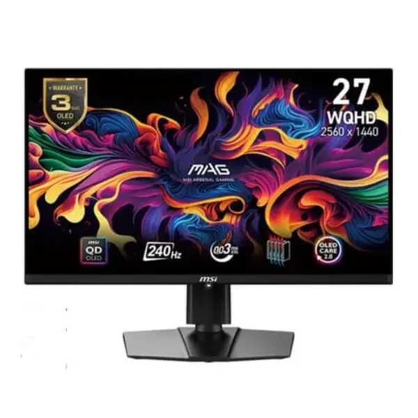 MSI MAG 271QPX QD-OLED E2 27 Inch Monitor