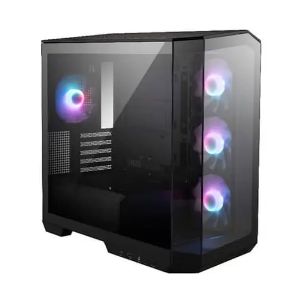 MSI MAG PANO M100R PZ ARGB M-ATX Mini Tower Cabinet (Black) 2 MSI MAG PANO M100R PZ ARGB M-ATX Mini Tower Cabinet (Black)