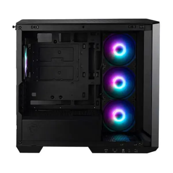 MSI MAG PANO M100R PZ ARGB M-ATX Mini Tower Cabinet (Black)