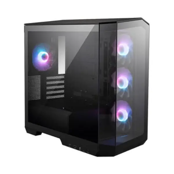 MSI MAG PANO M100R PZ ARGB M-ATX Mini Tower Cabinet (Black) 4 MSI MAG PANO M100R PZ ARGB M-ATX Mini Tower Cabinet (Black)