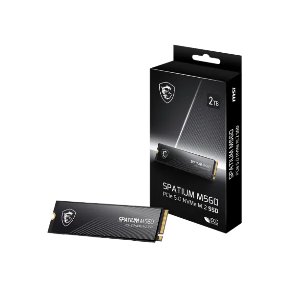 MSI SPATIUM M560 PCIe 5.0 NVMe M.2 SSD
