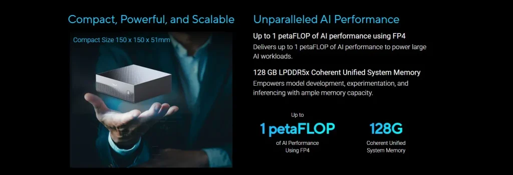 ASUS Ascent GX10 Compact Desktop AI Supercomputer, powered by the NVIDIA 1TB M.2 NVMe PCIe 7 WhatsApp Image 2025 12 22 at 2.31.18 PM