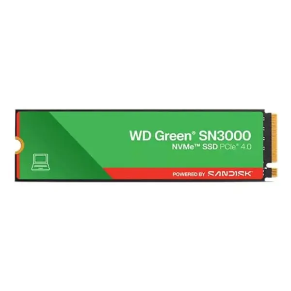 WD Green SN3000 1TB NVMe Internal SSD 1 WD Green SN3000 1TB NVMe Internal SSD
