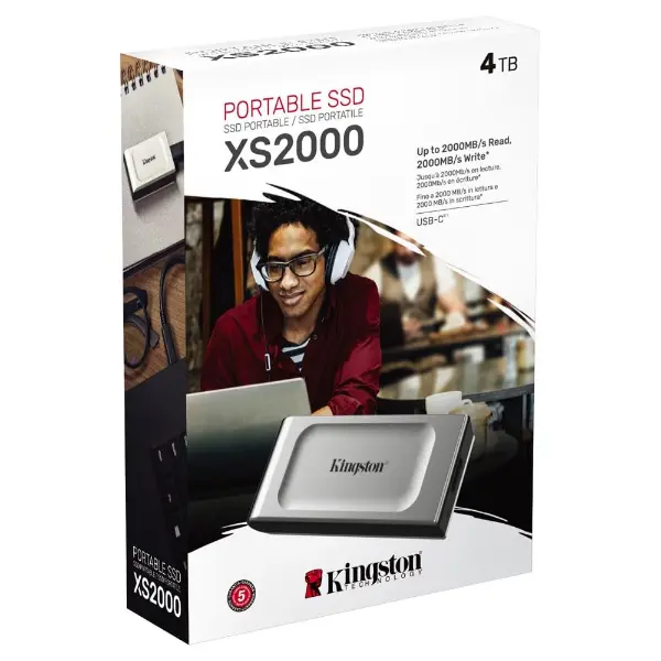 Kingston XS2000 4TB USB 3.2 Gen 2x2 External SSD 3 Kingston XS2000 4TB USB 3.2 Gen 2x2 External SSD
