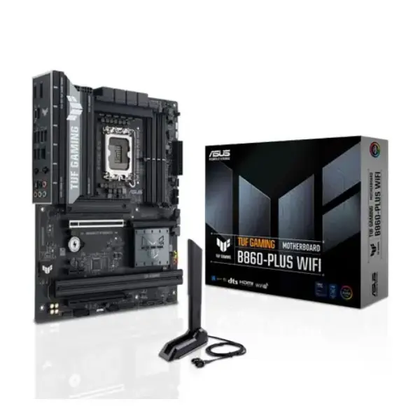 ASUS TUF GAMING B860-PLUS WIFI DDR5 MOTHERBOARD