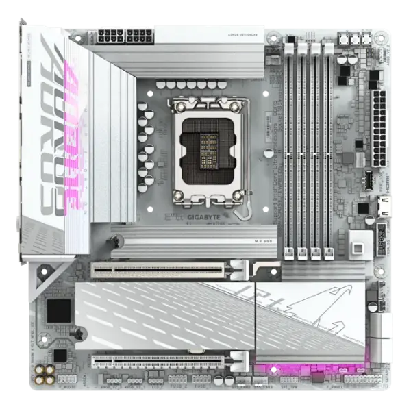 GIGABYTE B860M AORUS ELITE WIFI6E ICE DDR5 M-ATX Motherboard