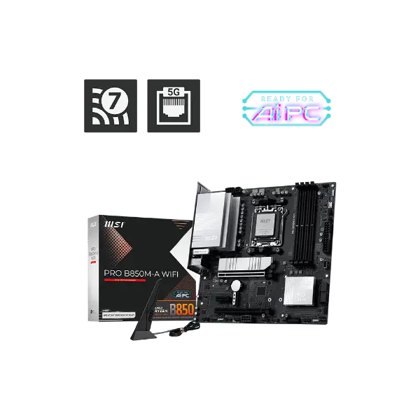 MSI PRO B850M-A WIFI DDR5 Motherboard