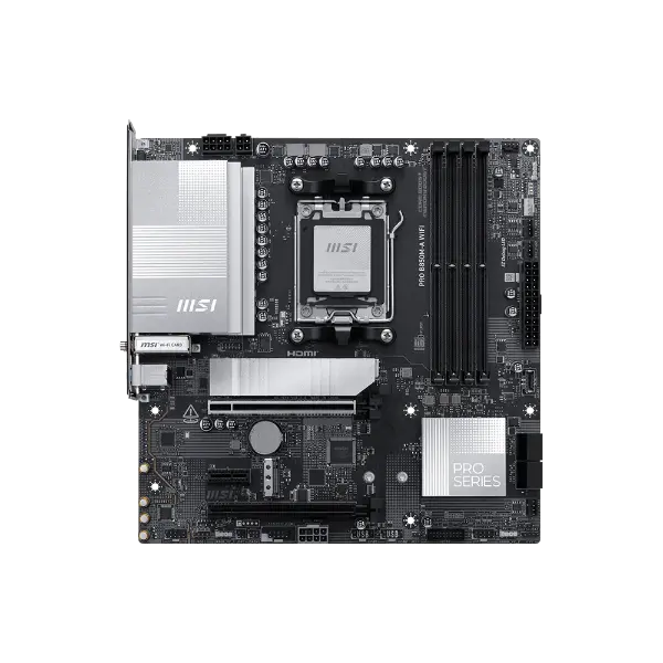 MSI PRO B850M-A WIFI DDR5 Motherboard 4 MSI PRO B850M-A WIFI DDR5 Motherboard
