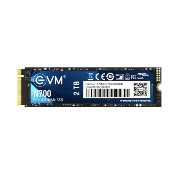 EVM N700 PCIE Gen 4.0 NVMe 2TB SSD