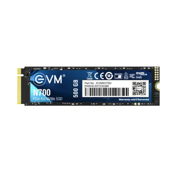 EVM N700 PCIE Gen 4.0 NVMe 500GB SSD