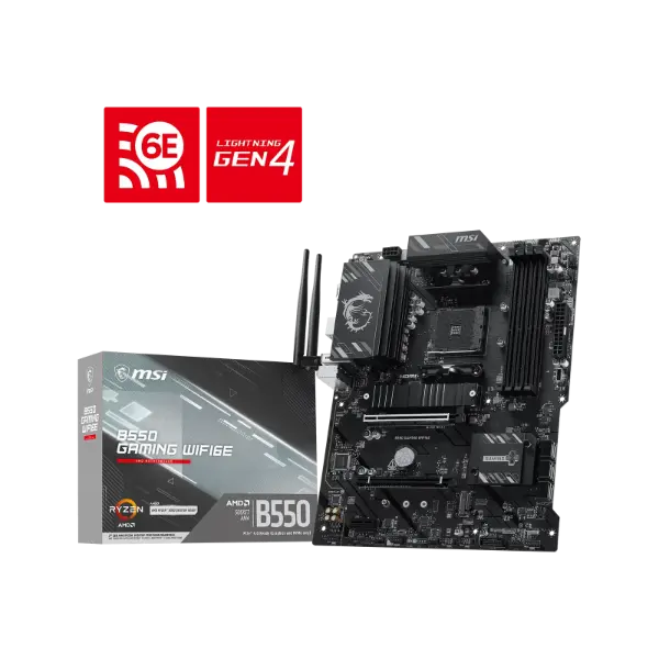 MSI B550 GAMING WIFI6E Motherboard