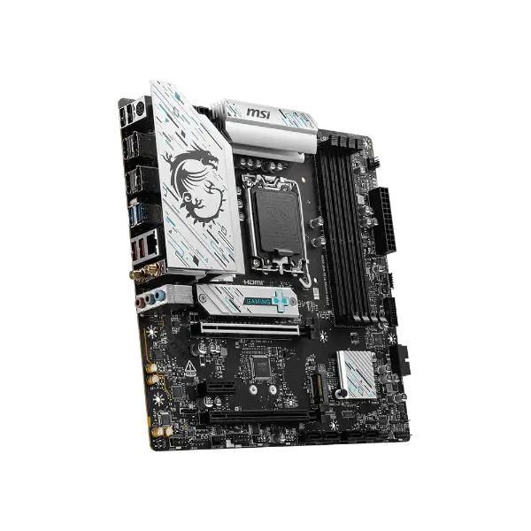 MSI B760M GAMING PLUS WIFI DDR4 Motherboard 2 MSI B760M GAMING PLUS WIFI DDR4 Motherboard