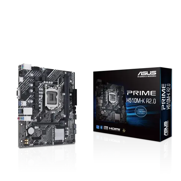 ASUS PRIME H510M-K R2.0 DDR4 Motherboard