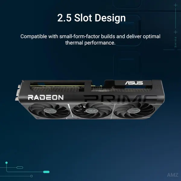ASUS Prime RX 9060 XT OC Edition 16GB GDDR6 Graphics Card 3 ASUS Prime RX 9060 XT OC Edition 16GB GDDR6 Graphics Card