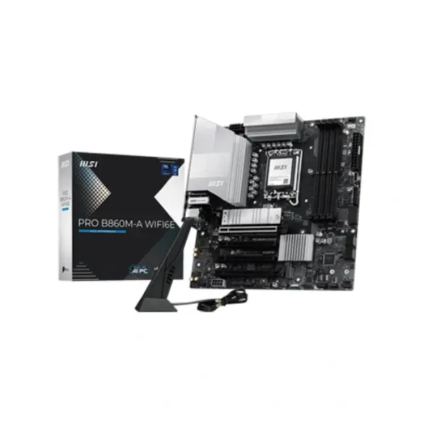 MSI Pro B860M-A WiFi6E DDR5 Motherboard