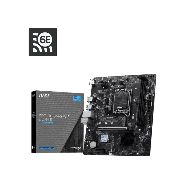MSI PRO H610M-S WIFI DDR4 II Motherboard