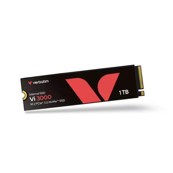 Verbatim Vi3000 PCIe NVMe 1TB M.2 SSD 2 Verbatim Vi3000 PCIe NVMe 1TB M.2 SSD