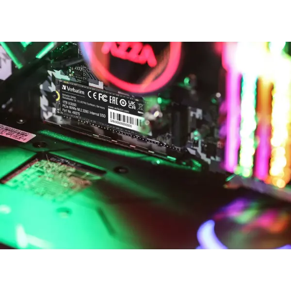 Verbatim Vi3000 PCIe NVMe 1TB M.2 SSD 3 Verbatim Vi3000 PCIe NVMe 1TB M.2 SSD