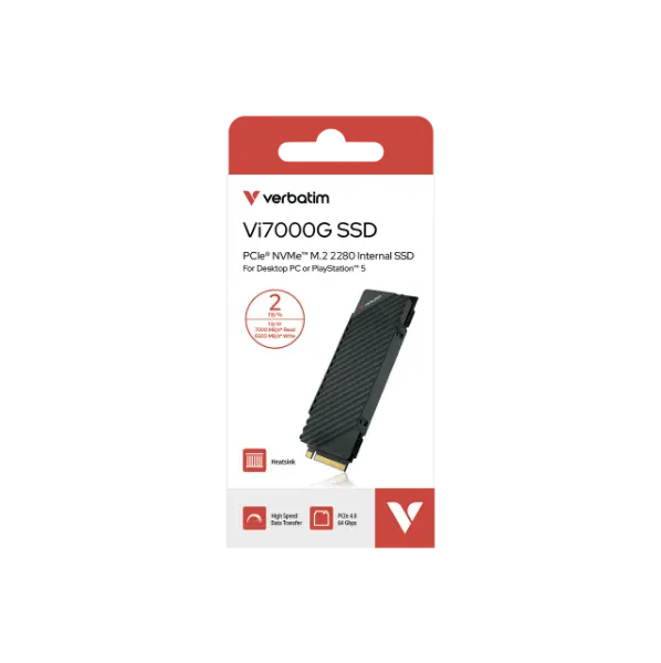 Verbatim Vi7000G PCIe NVMe M.2 2TB SSD