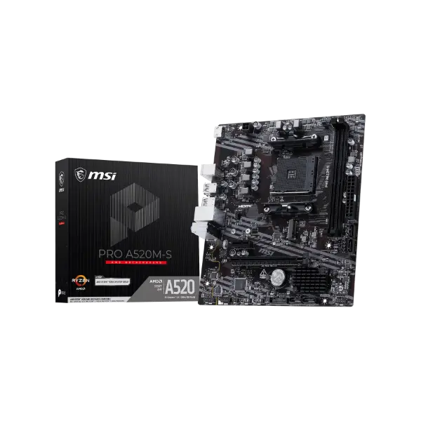 MSI PRO A520M-S Motherboard